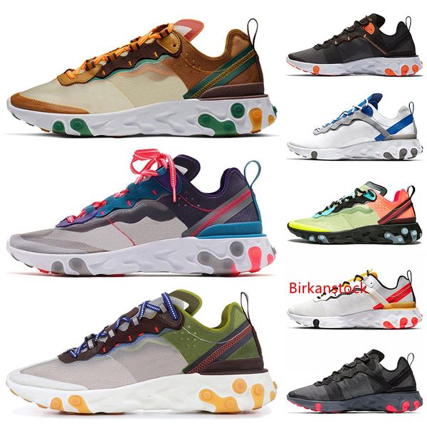 react element 55 87 men running shoes undercover light beige chalk tour yellow athletic outdoor sneakers reacts trainers shoes