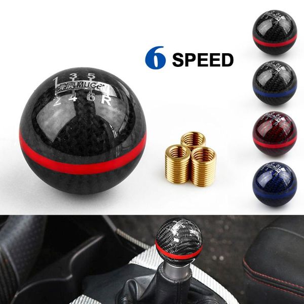 blue red rastp mugen power 6 speed racing gear shift knob black carbon fiber with red line or blue line -sfn013
blue red rastp mugen power 6 speed racing gear shift knob black carbon fiber with red line or blue line -sfn013
