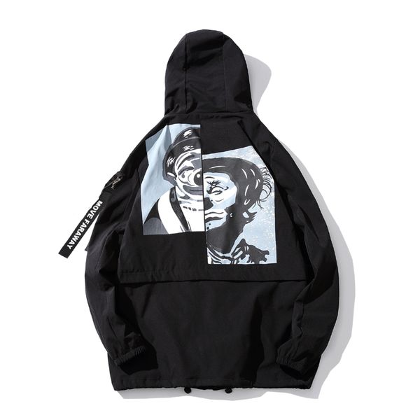 spring autumn casual jacket trench coats men fashion clown printing hooded windbreaker classic black overcoat -5xl, Tan;black
spring autumn casual jacket trench coats men fashion clown printing hooded windbreaker classic black overcoat -5xl, Tan;black