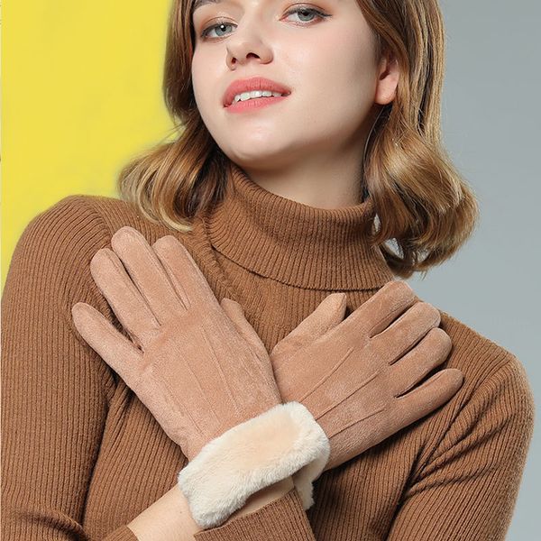 women gloves winter 2019 female suede furry warm full finger gloves lady winter outdoor sport driving women screen sense, Blue;gray
women gloves winter 2019 female suede furry warm full finger gloves lady winter outdoor sport driving women screen sense, Blue;gray