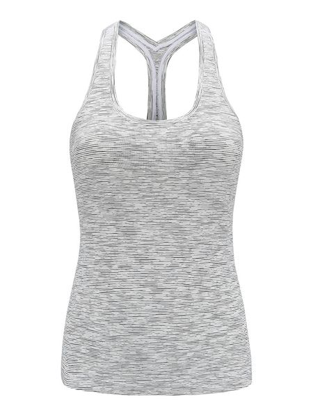 women fitness vest slim back t-shape cut yoga vest elastic tight running close-fitting gym sports tank top, Black;blue 
women fitness vest slim back t-shape cut yoga vest elastic tight running close-fitting gym sports tank top, Black;blue