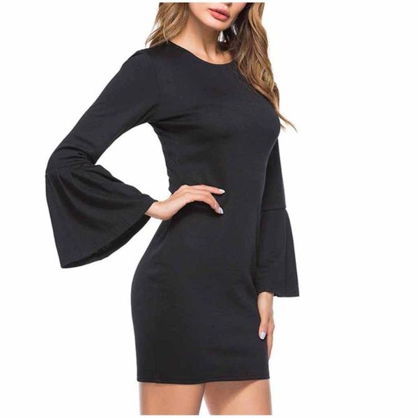 mini dress in women long sleeve flared sleeve casual fashion dress workwear streewear nightclub 2020 new spring, Black;gray
mini dress in women long sleeve flared sleeve casual fashion dress workwear streewear nightclub 2020 new spring, Black;gray