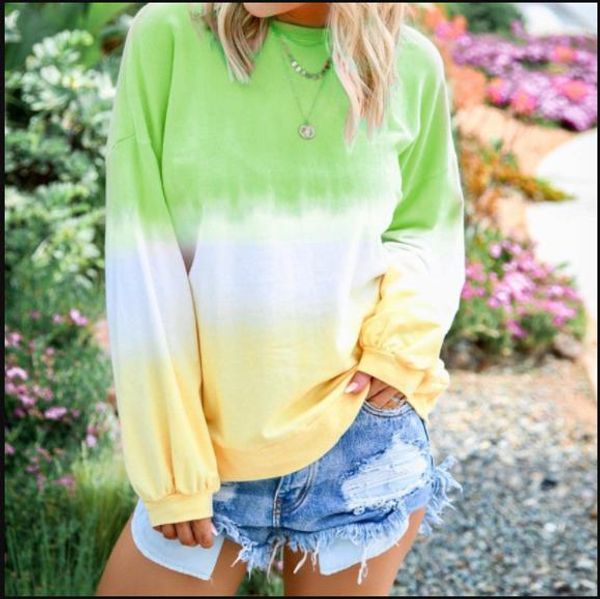 rainbow gradient color womens hoodies loose o neck long sleeve ladies sweatshirts spring fashion plus size female pullovers, Black
rainbow gradient color womens hoodies loose o neck long sleeve ladies sweatshirts spring fashion plus size female pullovers, Black