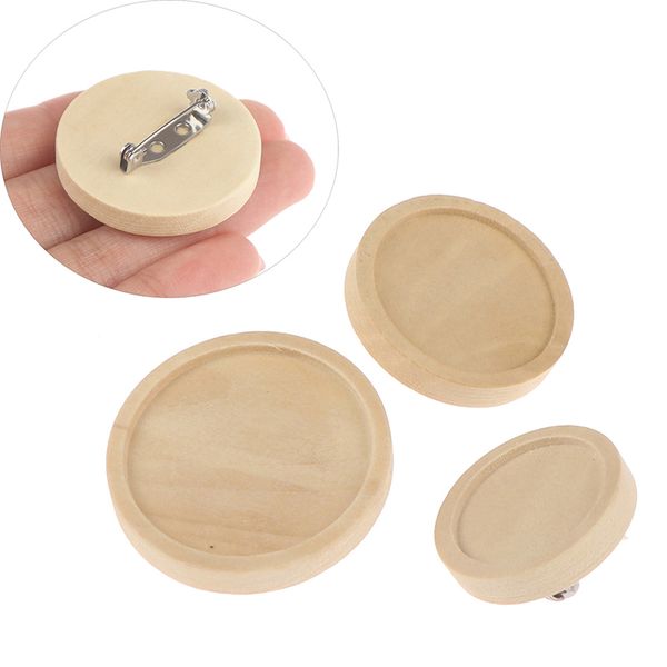 10pcs wood round brooch base diy cabochon blanks trays with brooch stainless steel pins cameo cabochon base setting 20/30/25mm
10pcs wood round brooch base diy cabochon blanks trays with brooch stainless steel pins cameo cabochon base setting 20/30/25mm