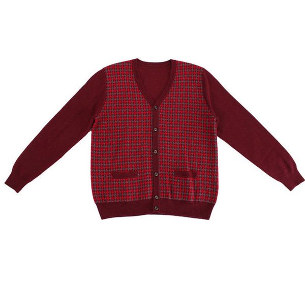 new arrival 100%goat cashmere knit men fashion small plaid thick cardigan sweater vneck dark grey 2color s-2xl, White;black
new arrival 100%goat cashmere knit men fashion small plaid thick cardigan sweater vneck dark grey 2color s-2xl, White;black