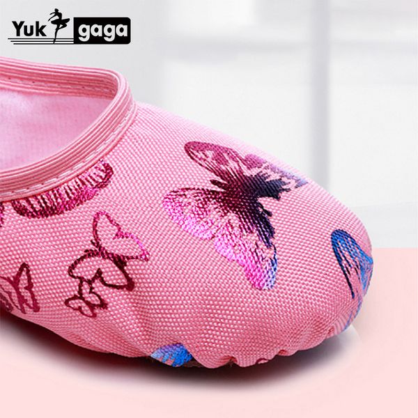canvas ballet shoes for dancing pointe dance shoes for girls ballet sneaker kids children dance slippers