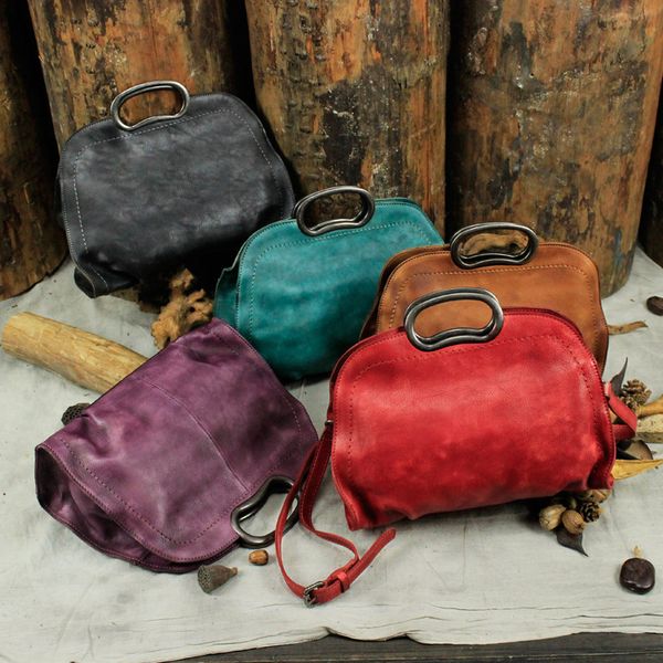 johnature retro hand painted handbag soft cow leather women bag 2020 new casual tote solid color large capacity shoulder bags
johnature retro hand painted handbag soft cow leather women bag 2020 new casual tote solid color large capacity shoulder bags