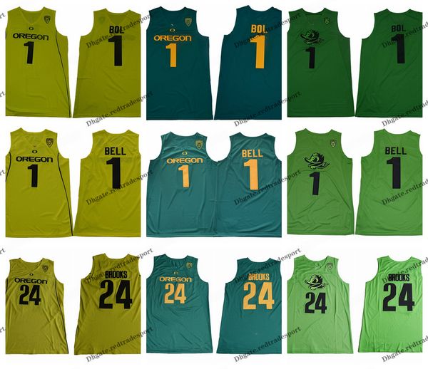 2019 mens oregon ducks bol bol #1 college basketball jerseys 1 bell 24 dillon brooks green stitched shirts, Black
2019 mens oregon ducks bol bol #1 college basketball jerseys 1 bell 24 dillon brooks green stitched shirts, Black