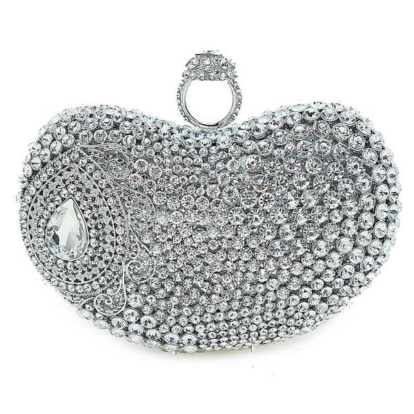 silver rhinestone wedding purse fashion women heart shape evening clutch bag ladies mini party purse prom handbags
silver rhinestone wedding purse fashion women heart shape evening clutch bag ladies mini party purse prom handbags