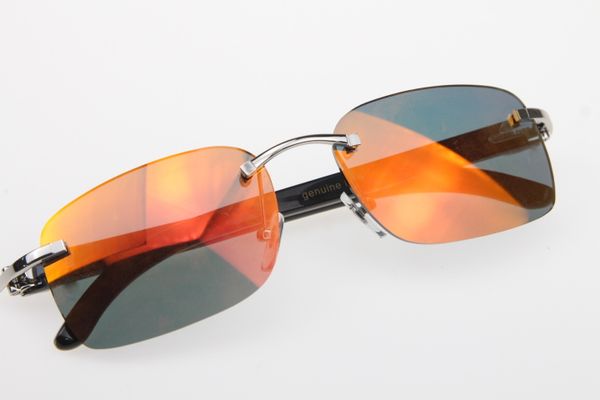 2020 rimless mirror sunglasses 8200759 white inside black buffalo horn with vertical stripes optical sunglasses new, White;black
2020 rimless mirror sunglasses 8200759 white inside black buffalo horn with vertical stripes optical sunglasses new, White;black