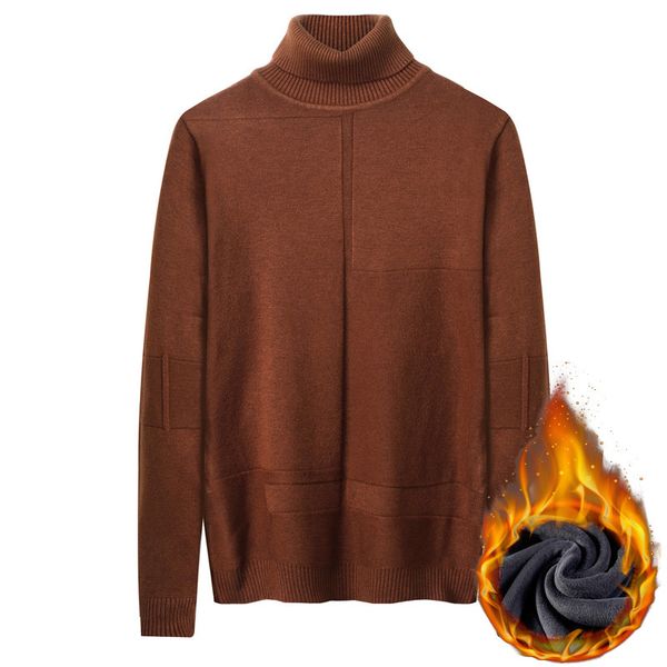 2019 new winter thick warm sweater men high neck casual mens fleece pullovers solid men's knitwear male christmas sweaters, White;black
2019 new winter thick warm sweater men high neck casual mens fleece pullovers solid men's knitwear male christmas sweaters, White;black