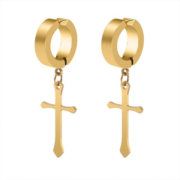 gold cool scorpion hoop earrings designer dangle 316l stainless steel cross earrings for women men never fading biker jewelry, Silver
gold cool scorpion hoop earrings designer dangle 316l stainless steel cross earrings for women men never fading biker jewelry, Silver