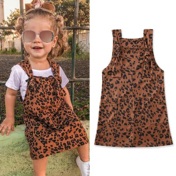 1-6y kids baby girls dress clothes leopard print sleeveless suspender bib straight overalls dress outfits, Red;yellow
1-6y kids baby girls dress clothes leopard print sleeveless suspender bib straight overalls dress outfits, Red;yellow