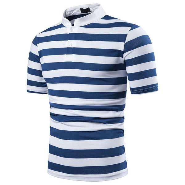 men's short sleeve summer striped collar shirts casual slim fit dress shirt red yellow white, White;black
men's short sleeve summer striped collar shirts casual slim fit dress shirt red yellow white, White;black