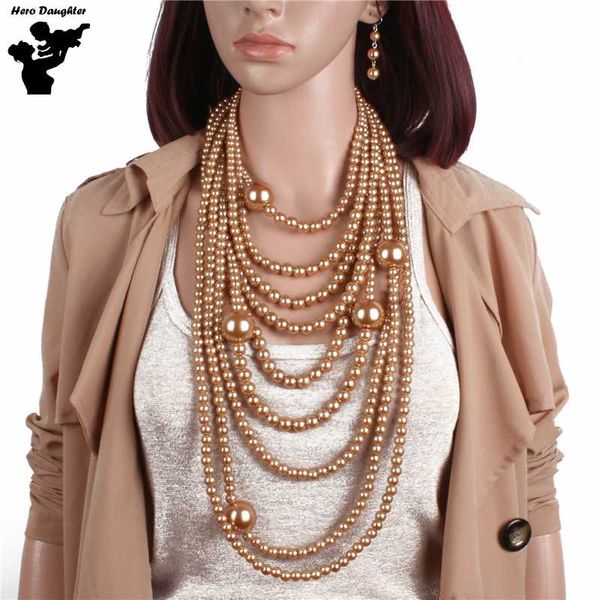 long chain gold pearl beads choker себе наборы ожерелье и серьги для женщин большой pearl кисточкой ожерелье комплект ювелирных изделий, Silver
long chain gold pearl beads choker себе наборы ожерелье и серьги для женщин большой pearl кисточкой ожерелье комплект ювелирных изделий, Silver