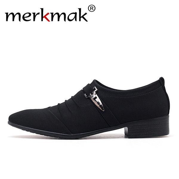 merkmak new men dress shoes classic office business oxford shoes men comfortable slip on casual man footwear large size 38-48, Black
merkmak new men dress shoes classic office business oxford shoes men comfortable slip on casual man footwear large size 38-48, Black