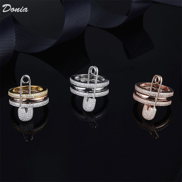 band rings donia jewelry luxury ring exaggerated three-ring copper inlaid full 717552828 of zircons european and american creative designer, Silver
band rings donia jewelry luxury ring exaggerated three-ring copper inlaid full 717552828 of zircons european and american creative designer, Silver