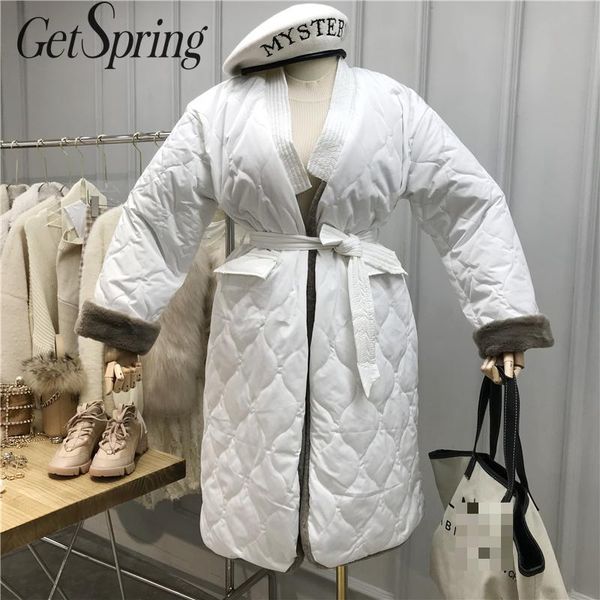 getspring женщины parka зима outwear пальто куртки утолщенных зимняя куртка узелок сыпучей повседневная длинная шинель 2019 моды, Black
getspring женщины parka зима outwear пальто куртки утолщенных зимняя куртка узелок сыпучей повседневная длинная шинель 2019 моды, Black