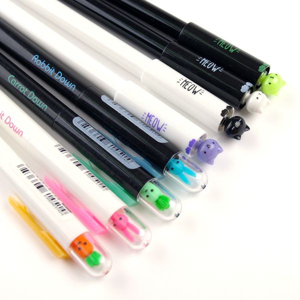 5 pcs/lot the cat carrot gel pens creative student stationery children gift 0.5mm black ink
5 pcs/lot the cat carrot gel pens creative student stationery children gift 0.5mm black ink