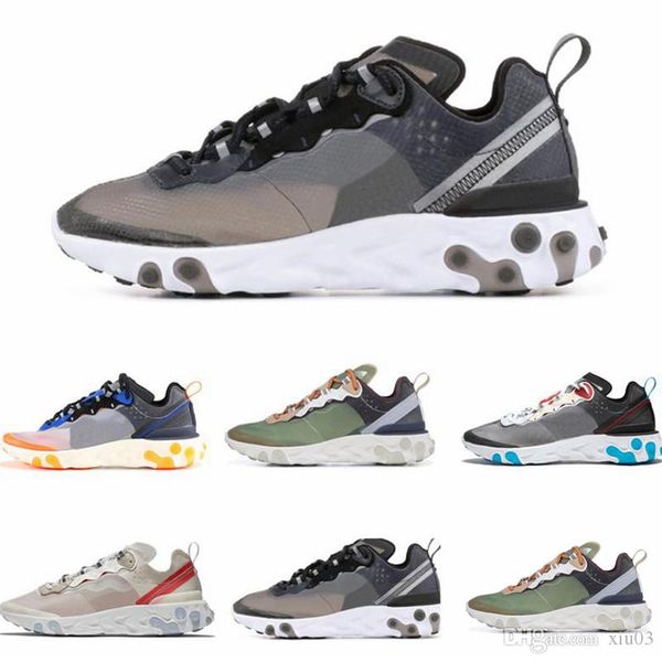 2019 react element running shoes for men women white black royal tint desert sand designer breathable sports sneaker size 36-45
2019 react element running shoes for men women white black royal tint desert sand designer breathable sports sneaker size 36-45