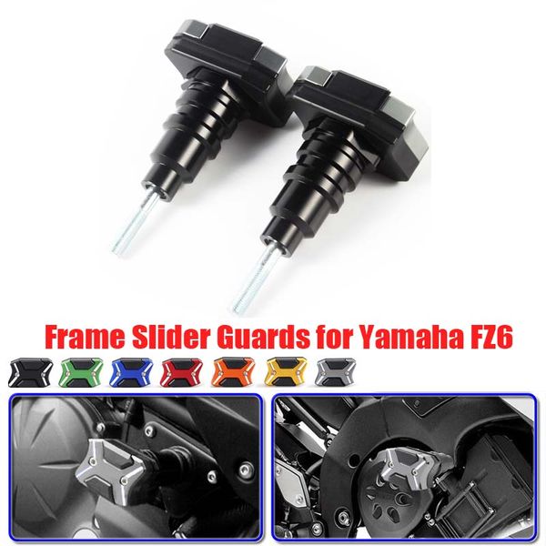 motorcycle falling protection frame slider guards anti crash pads cnc protector for yamaha fz6
motorcycle falling protection frame slider guards anti crash pads cnc protector for yamaha fz6