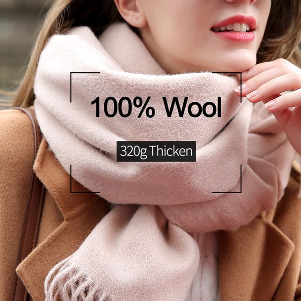 solid 100% wool scarf for women thick warm tassels long scarf for ladies 2019 winter autumn pure wool shawls wraps blanket, Blue;gray
solid 100% wool scarf for women thick warm tassels long scarf for ladies 2019 winter autumn pure wool shawls wraps blanket, Blue;gray