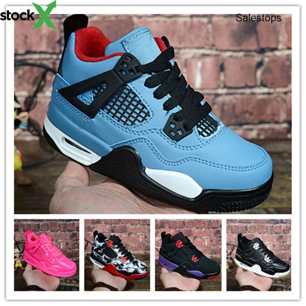 children 4 jordon basketball shoes tattoo travis raptor bred black pink boys and girls kids 4s sports sneakers youth size eur28-35
children 4 jordon basketball shoes tattoo travis raptor bred black pink boys and girls kids 4s sports sneakers youth size eur28-35