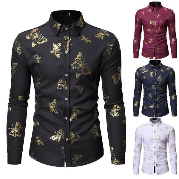ishowtienda men shirt casual long sleeve fashion painting large size butterfly casual blouse shirts #w35, White;black
ishowtienda men shirt casual long sleeve fashion painting large size butterfly casual blouse shirts #w35, White;black