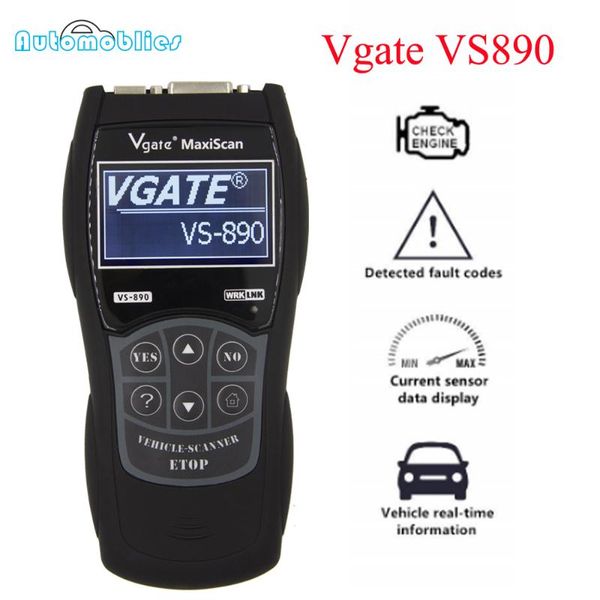 diagnostic tool vs890 auto scanner vgate vs890 obd2 can-bus fault car code reader vs 890 multi-languages better elm327 ad310
diagnostic tool vs890 auto scanner vgate vs890 obd2 can-bus fault car code reader vs 890 multi-languages better elm327 ad310