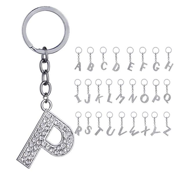 2020 fashion new crystal rhinestone alphabet keyring initial letter key ring chain keychain 26 letters dropshipping, Silver
2020 fashion new crystal rhinestone alphabet keyring initial letter key ring chain keychain 26 letters dropshipping, Silver