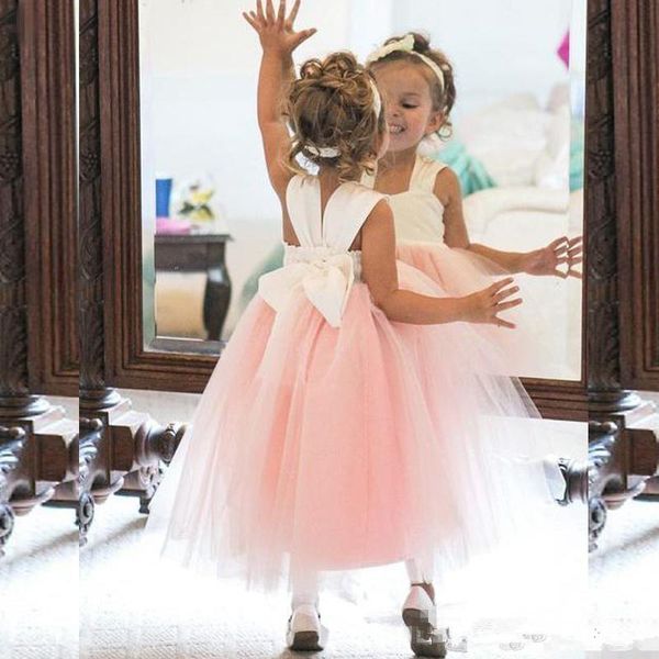 ivory baby pink girls pageant dresses big bow satin tulle a line ankle length prom dress party gowns flower girl dress 2019 custom, White;red
ivory baby pink girls pageant dresses big bow satin tulle a line ankle length prom dress party gowns flower girl dress 2019 custom, White;red