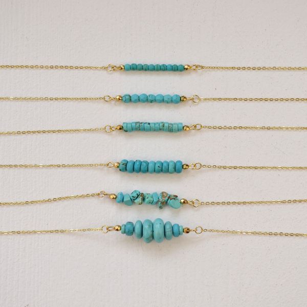 gold plating dainty short chain natural mini stone beaded bar necklace for women, Silver
gold plating dainty short chain natural mini stone beaded bar necklace for women, Silver