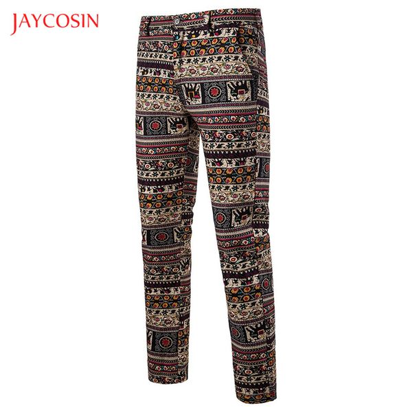 joycosin 2019 winter men's long pants casual fashion men pants vintage ethnic print straight cylinder formal dress trousers, Black
joycosin 2019 winter men's long pants casual fashion men pants vintage ethnic print straight cylinder formal dress trousers, Black