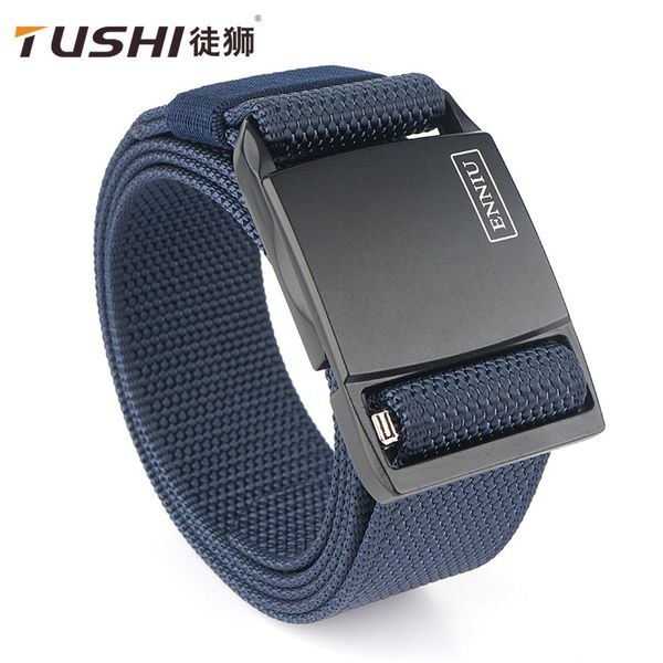 enniu 2020 fashion new creative magnetic buckle quick release nylon waistband leisure outdoors tactical men belt cinturon hombre, Black;brown
enniu 2020 fashion new creative magnetic buckle quick release nylon waistband leisure outdoors tactical men belt cinturon hombre, Black;brown