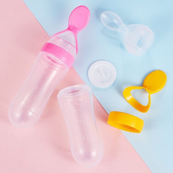 newborn baby squeezing feeding bottle silicone training rice spoon infant cereal food supplement feeder safe tableware tools
newborn baby squeezing feeding bottle silicone training rice spoon infant cereal food supplement feeder safe tableware tools