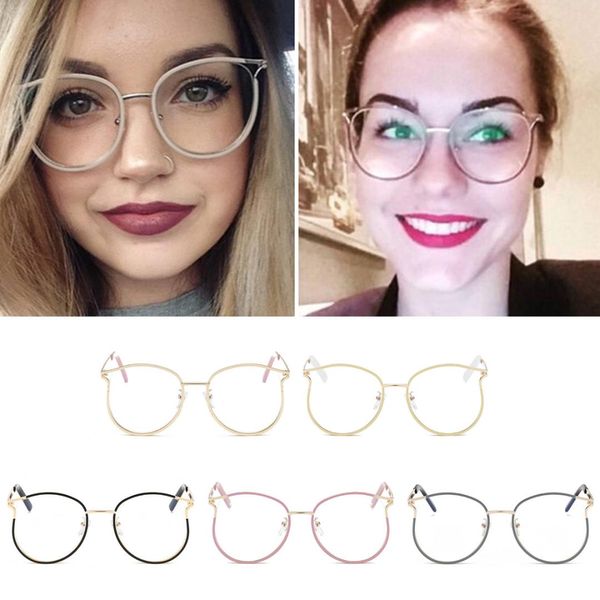 cat eye vintage handmade glasses frame glasses fashion metal eyeglasses frame women men clear lens eyewear, Black
cat eye vintage handmade glasses frame glasses fashion metal eyeglasses frame women men clear lens eyewear, Black