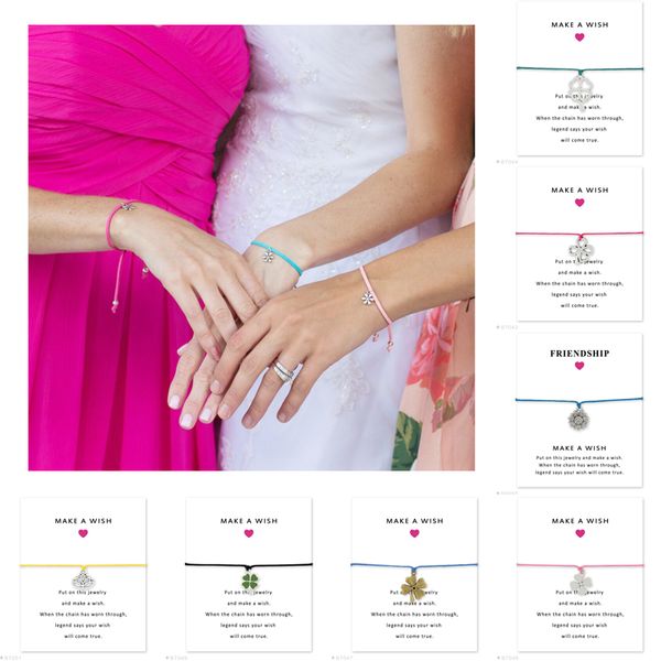 girls friendship engagement wedding bridesmaid silver make a sunflower four leaf lucky clover lotus bracelets for women, Golden;silver
girls friendship engagement wedding bridesmaid silver make a sunflower four leaf lucky clover lotus bracelets for women, Golden;silver