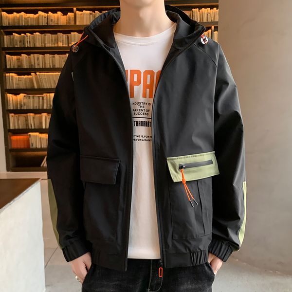 streetwear men's hooded jackets casual patchwork male coats m-3xl black khaki green men's jackets coats, Black;brown
streetwear men's hooded jackets casual patchwork male coats m-3xl black khaki green men's jackets coats, Black;brown