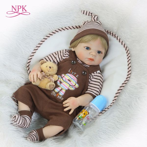 нпк реалистичного reborn детские куклы 46cm babies куклы полный винил так body truly boy модель куклы для малышей bebe детские игрушки подар
нпк реалистичного reborn детские куклы 46cm babies куклы полный винил так body truly boy модель куклы для малышей bebe детские игрушки подар