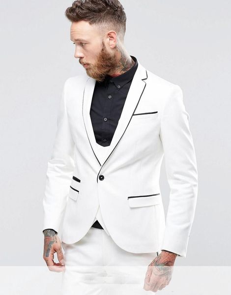 design white groom tuxedos notch lapel center vent groomsmen mens wedding dress excellent man 3 piece suit(jacket+pants+vest+tie) 406, Black;gray
design white groom tuxedos notch lapel center vent groomsmen mens wedding dress excellent man 3 piece suit(jacket+pants+vest+tie) 406, Black;gray