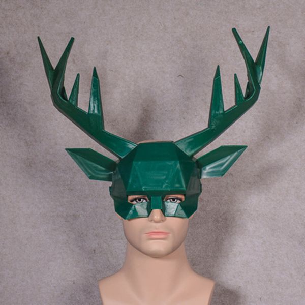 new nightclub lit voice-activated led mask halloween carnival role-playing party christmas funny mask green antler h5
new nightclub lit voice-activated led mask halloween carnival role-playing party christmas funny mask green antler h5