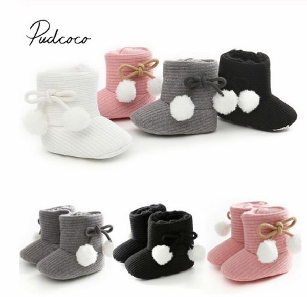 2020 baby autumn winter boots baby girl boys winter warm shoes solid fashion toddler fuzzy balls first walkers kid shoes 0-18m, Black
2020 baby autumn winter boots baby girl boys winter warm shoes solid fashion toddler fuzzy balls first walkers kid shoes 0-18m, Black