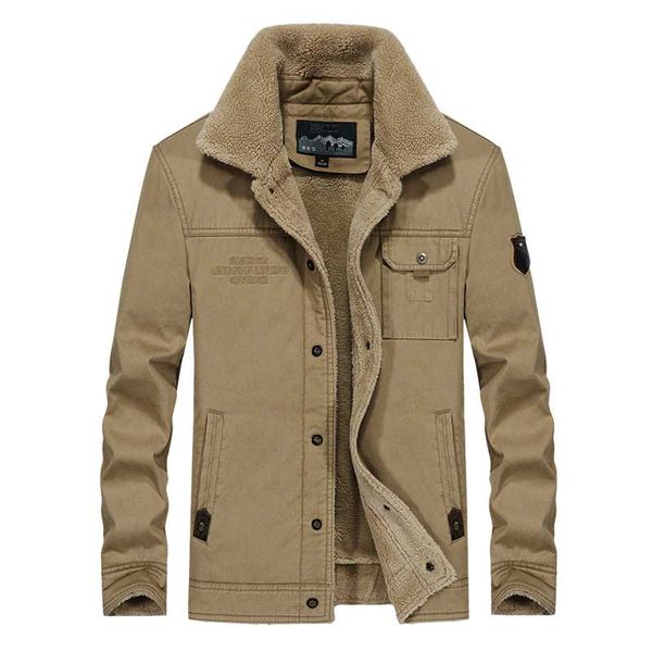 tide style winter fleece jackets men plus size coats keep warm thicken velvet casual loose cotton parka man clothes, Black;brown
tide style winter fleece jackets men plus size coats keep warm thicken velvet casual loose cotton parka man clothes, Black;brown