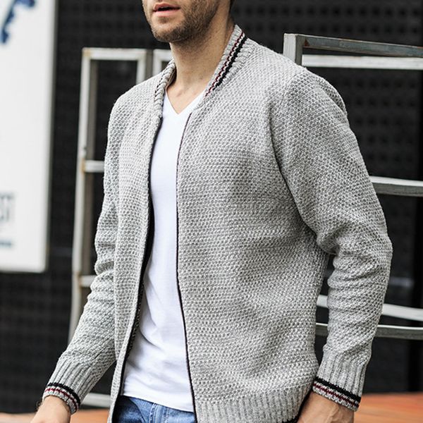 zipper color block standard loose men's sweater coat plus size 3xl man fashion korean autumn winter casual knitting cardigan, White;black
zipper color block standard loose men's sweater coat plus size 3xl man fashion korean autumn winter casual knitting cardigan, White;black