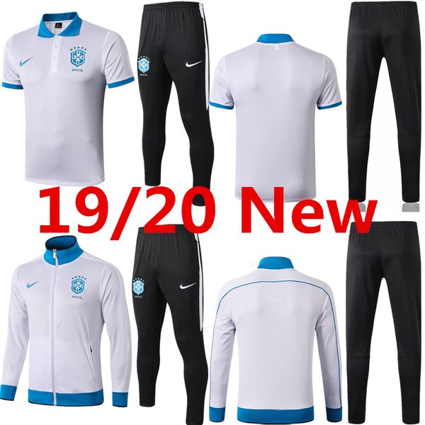 19-20 brazil jacket polo shirt coutinho football kits marcelo short long sleeve jesus arthur tracksuits soccer jersey firmino training suits, Gray;blue
19-20 brazil jacket polo shirt coutinho football kits marcelo short long sleeve jesus arthur tracksuits soccer jersey firmino training suits, Gray;blue