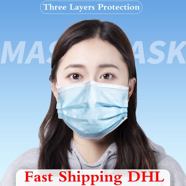 in stock wholesale disposable face mask meltblown non woven masks three layers anti-dust waterproof mask air transport dhl ing 
in stock wholesale disposable face mask meltblown non woven masks three layers anti-dust waterproof mask air transport dhl ing