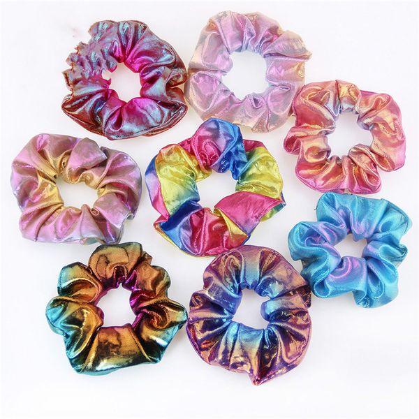 women shiny laser double color elastic hair bands gradient ponytail holder rope hair scrunchies tie hair hairbands girls headband new e22609, Slivery;white
women shiny laser double color elastic hair bands gradient ponytail holder rope hair scrunchies tie hair hairbands girls headband new e22609, Slivery;white