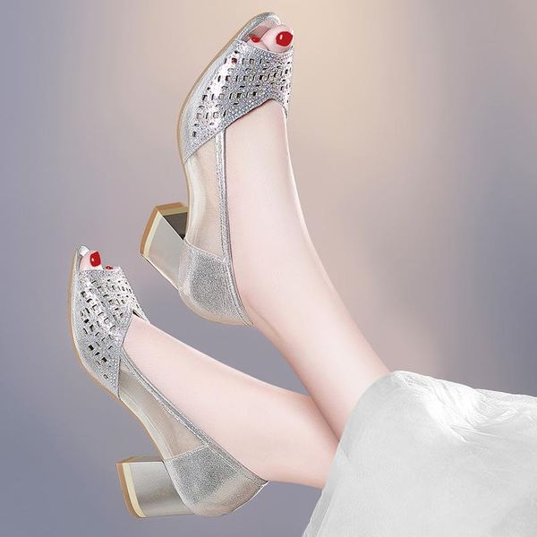 summer women sandals bling open toe high heels hollow out pumps woman dress shoes office women shoes gxjj016, Black
summer women sandals bling open toe high heels hollow out pumps woman dress shoes office women shoes gxjj016, Black