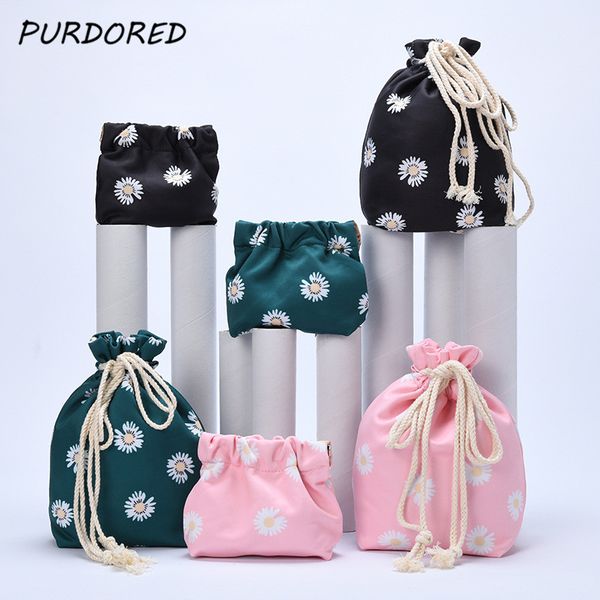 purdored 1 pc daisy flower women mini lipstick bag drawstring cosmetic bag travel makeup organizer case pochette maquillage
purdored 1 pc daisy flower women mini lipstick bag drawstring cosmetic bag travel makeup organizer case pochette maquillage