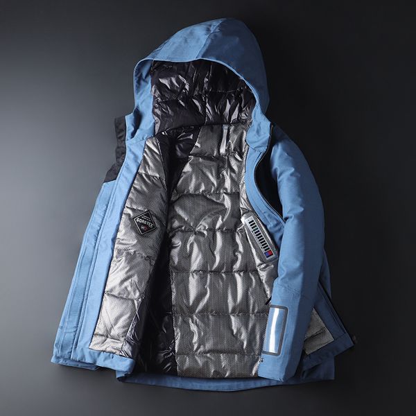 men's monclair clothing 2019 winter down coat jacket outwear hooded thick warm white duck down coat male plus size parka homme, Black
men's monclair clothing 2019 winter down coat jacket outwear hooded thick warm white duck down coat male plus size parka homme, Black